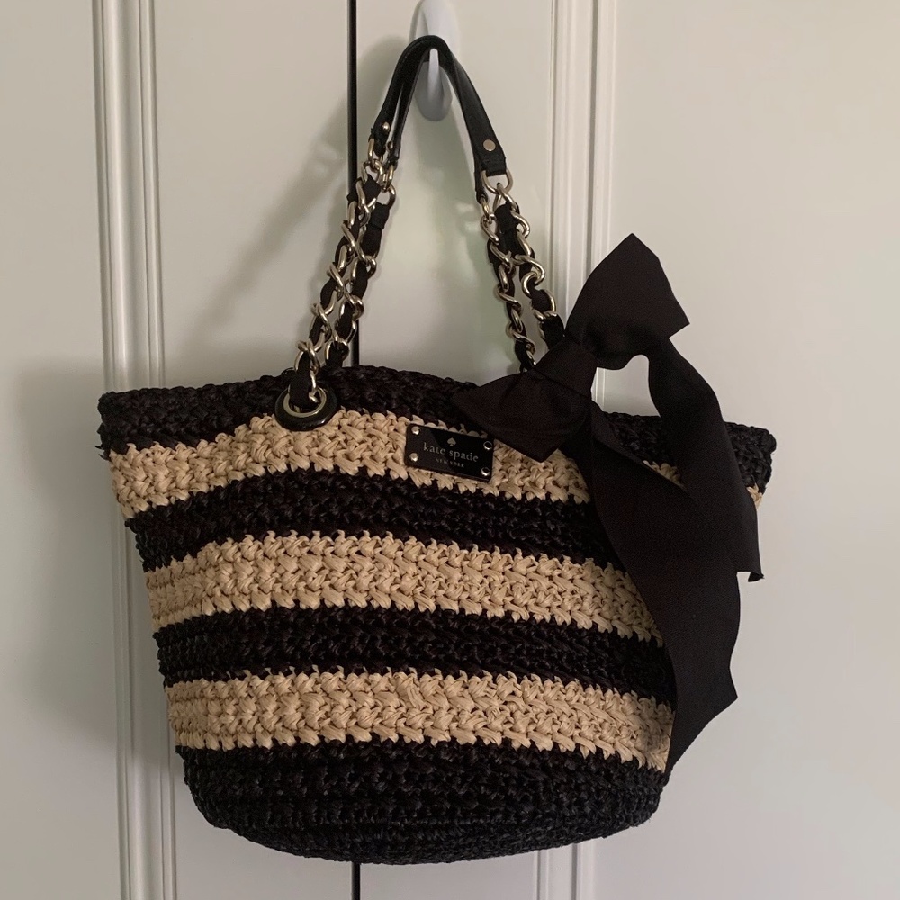 Kate Spade Straw Tote